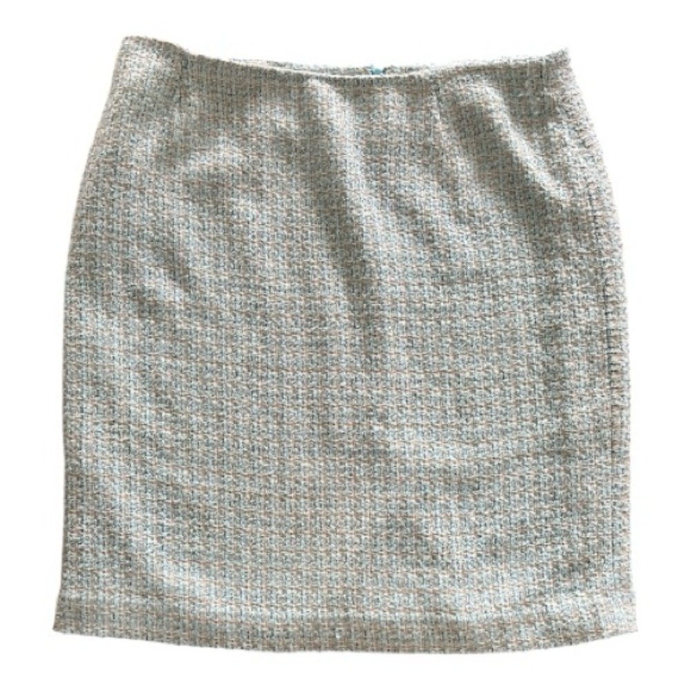 Style & Co. Textured Pencil Skirt - Gray and Cream